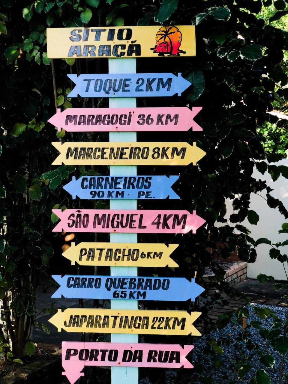 Pousada Sitio Araca Sao Miguel dos Milagres Luaran gambar